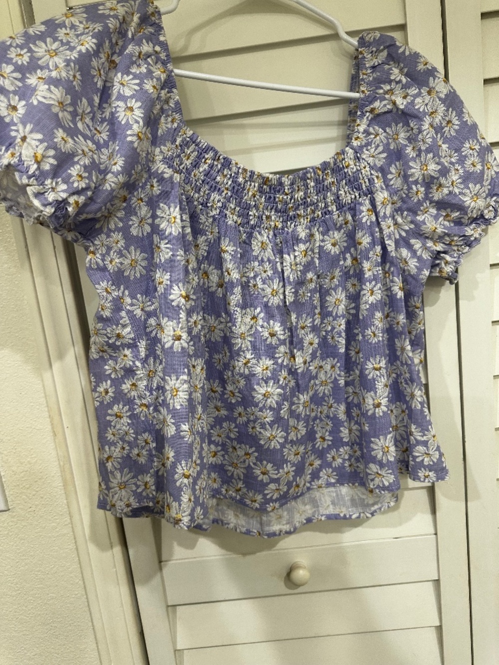 Floral blouse Lavander